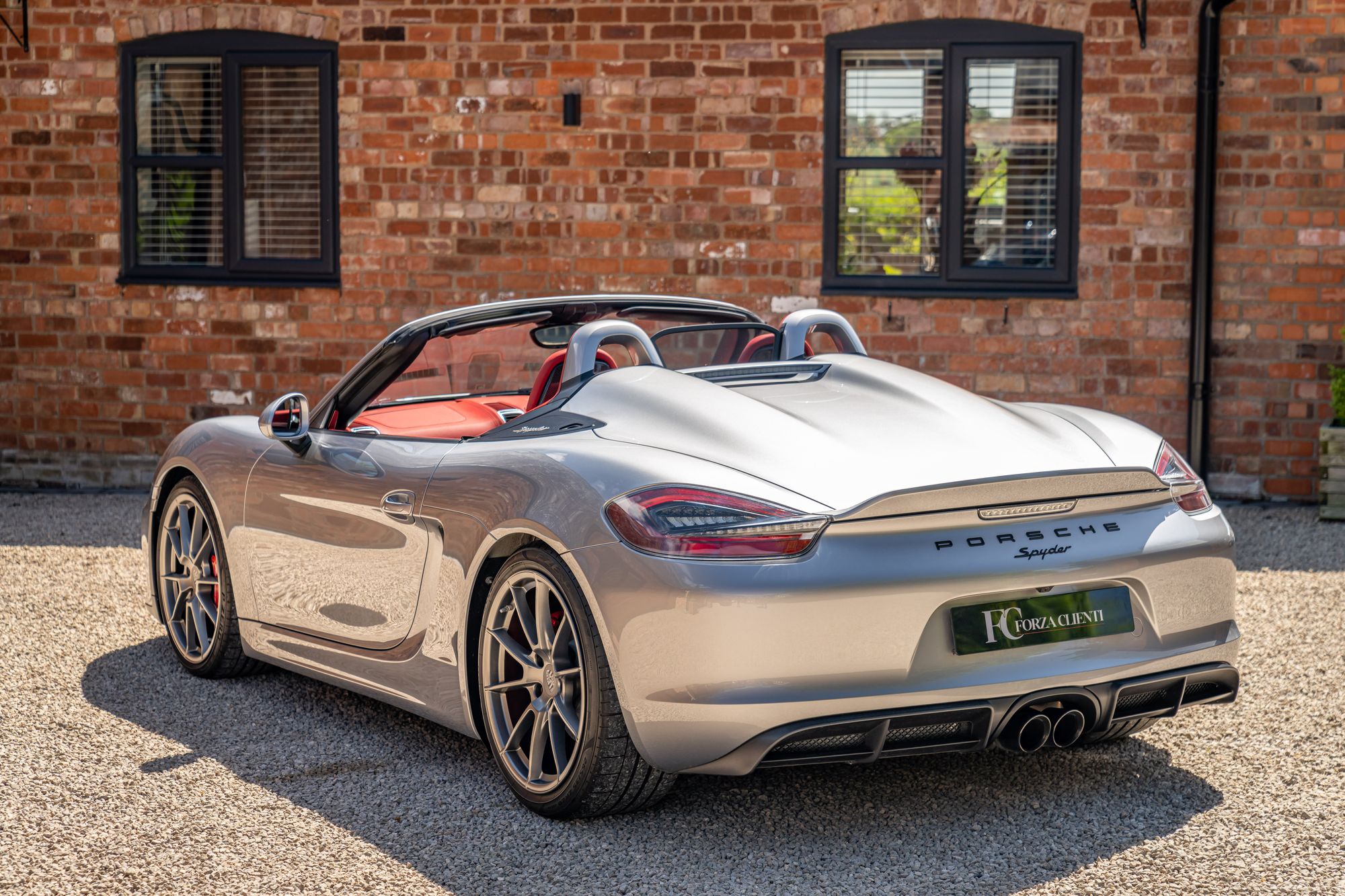 2016 Porsche 981 Spyder for sale